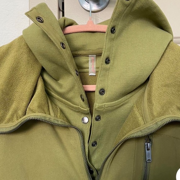 Free People Oversized Venture Pullover Sweatshirt - Green - Picture 5 of 12